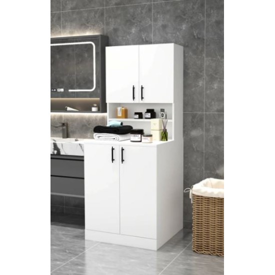 WASHING MACHINE CABINET WITH DOOR 