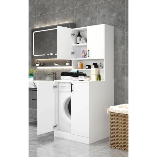 WASHING MACHINE CABINET WITH DOOR